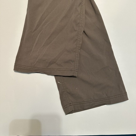 Prana Nylon Pants Mens Size 34 x 30 Slim Fit Chino Breathable Hiking Clothes - Picture 11 of 11